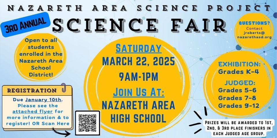  Nazareth Area School District Science Project Science Fair